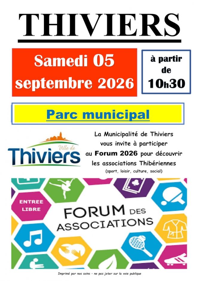 Forum des associations 2026-affiche2